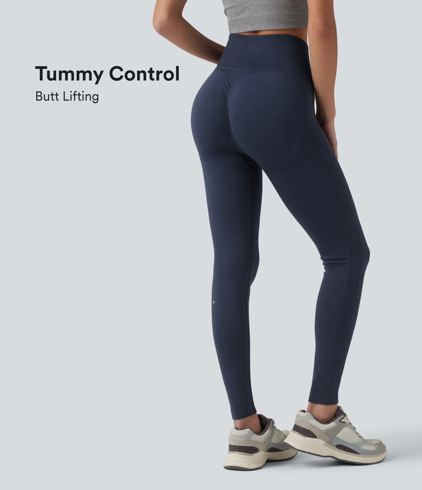 Women’s OneForm Seamless Flow High Waisted Tummy Control Butt Lifting Yoga Leggings - Halara | HALARA