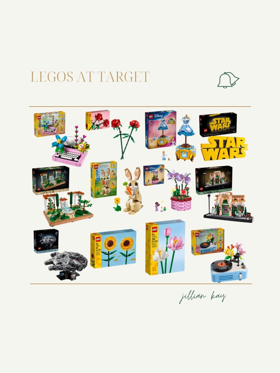 Lego sets at Target 🎯 

Make great gifts, especially for Easter coming up!

Ig: @jkyinthesky

#legos #toys #family #marvel #deskaccessories #bookshelf #diy #funprojects #funathome #flowers #legoflowers #disneylego #disneylegos #starwars #starwarslego 

#LTKFindsUnder100 #LTKHome #LTKFamily