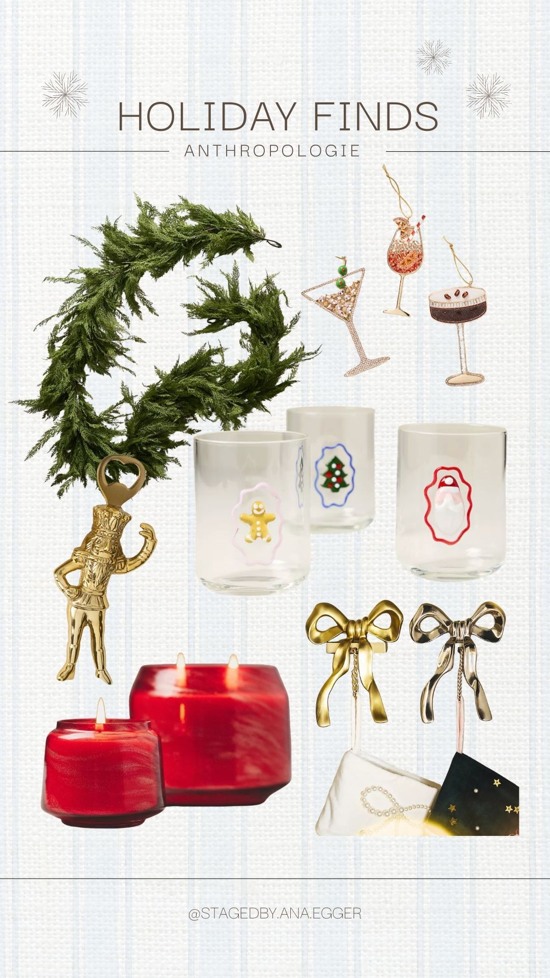Holiday finds from Anthro 🎄

#LTKSeasonal #LTKHoliday #LTKHome