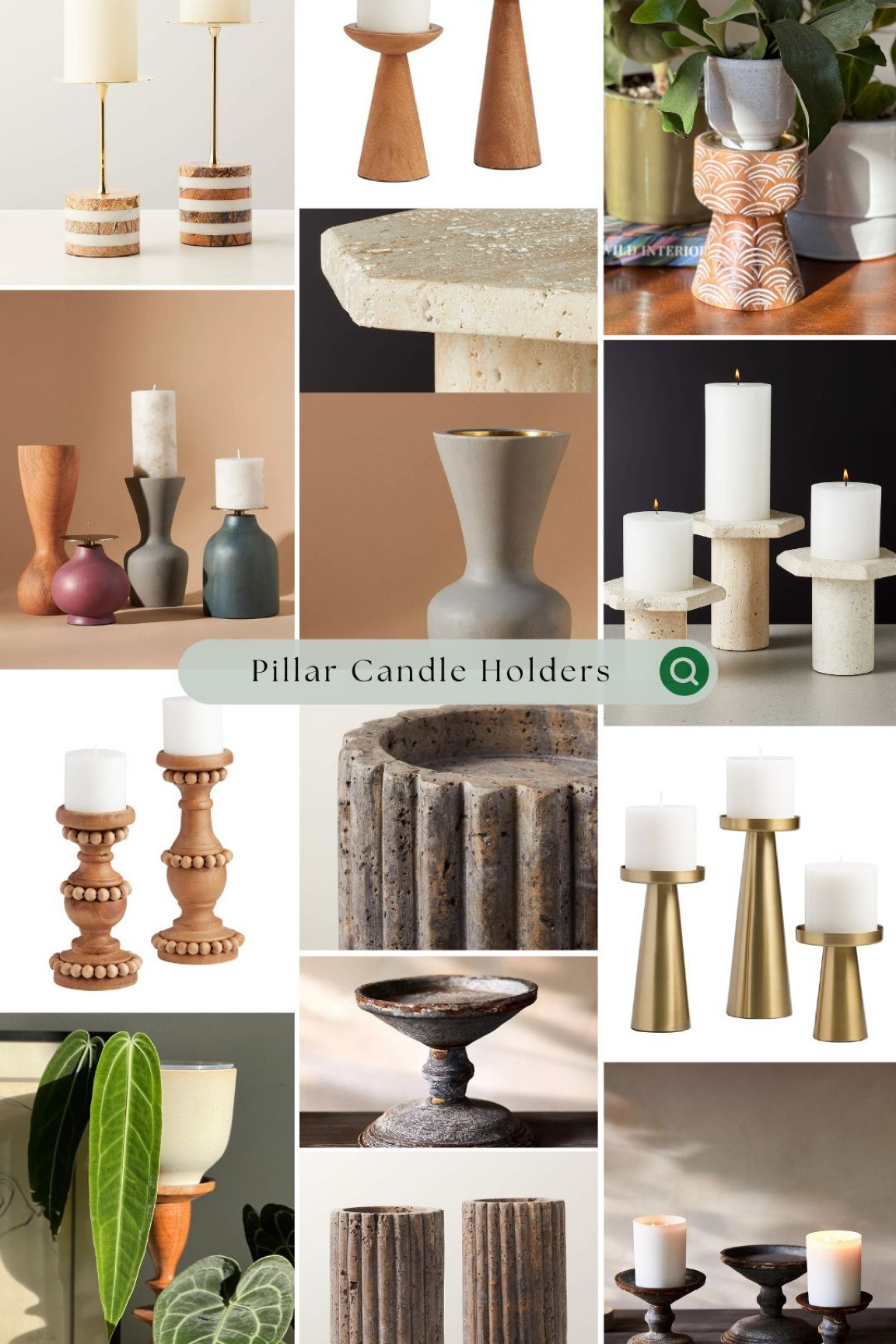 Pillar candle holders (for plant stands)

#LTKstyletip #LTKhome #LTKGiftGuide