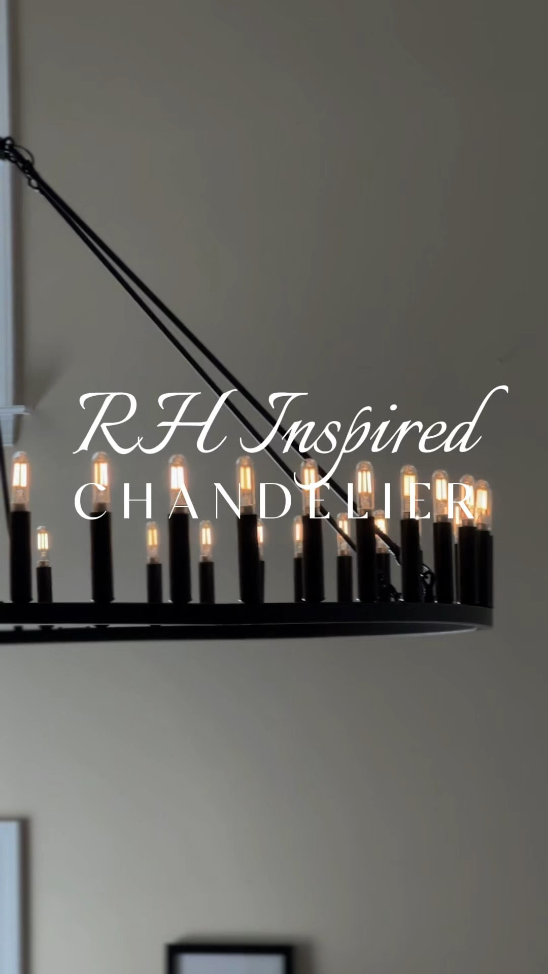 This 60" round restoration hardware inspired wagon wheel chandelier is one of my favorite Amazon home purchases. I can't believe it's currently on sale with a coupon bringing it to only $217!! 🤯🤯

Modern farmhouse style lighting // statement chandelier // large chandelier great room // entryway chandelier // Amazon home deals // Amazon favorite finds 

#LTKVideo #LTKSaleAlert #LTKHome
