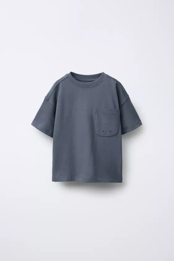 PLAIN POCKET T-SHIRT | Zara US