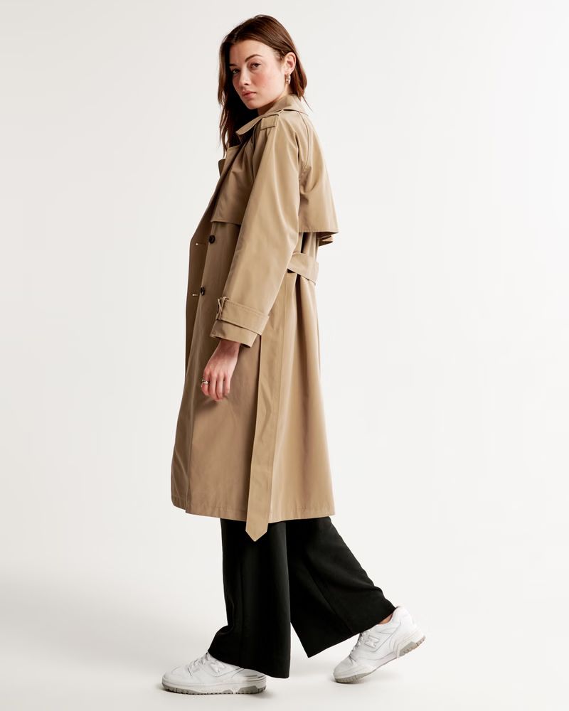 Oversized Trench Coat | Abercrombie & Fitch (US)