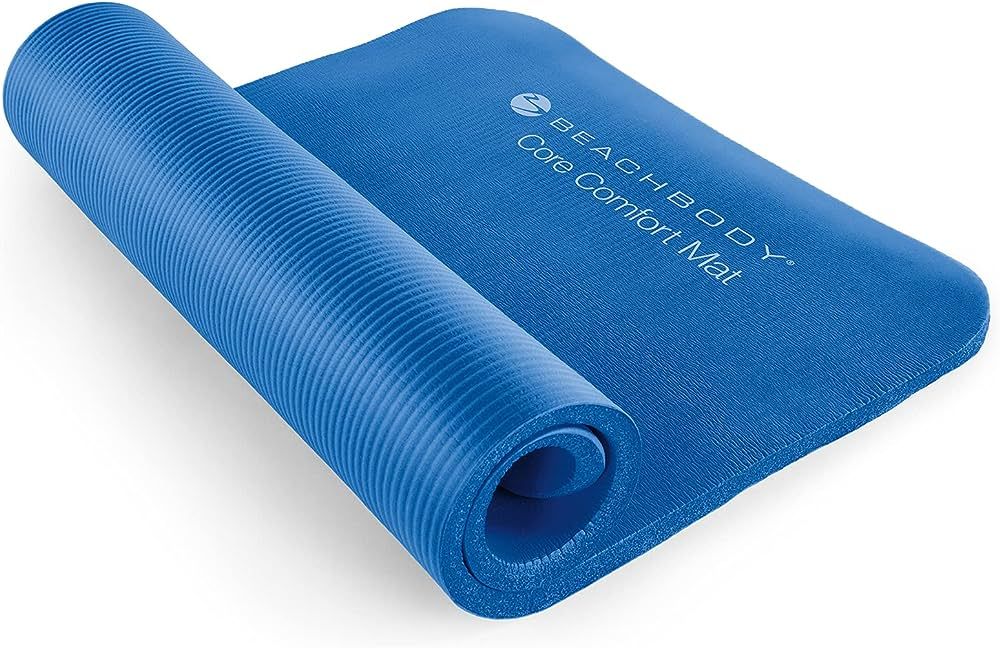 Beachbody Exercise Mat, Thick Foam Mat for Jumping, Fitness, Gym or Home Workouts, Yoga, Ab worko... | Amazon (US)