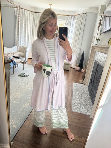 Mom OOTD ha… really going to get dressed at some point! For now-

Pjs size M, robe size S



#LTKtravel #LTKhome #LTKover40