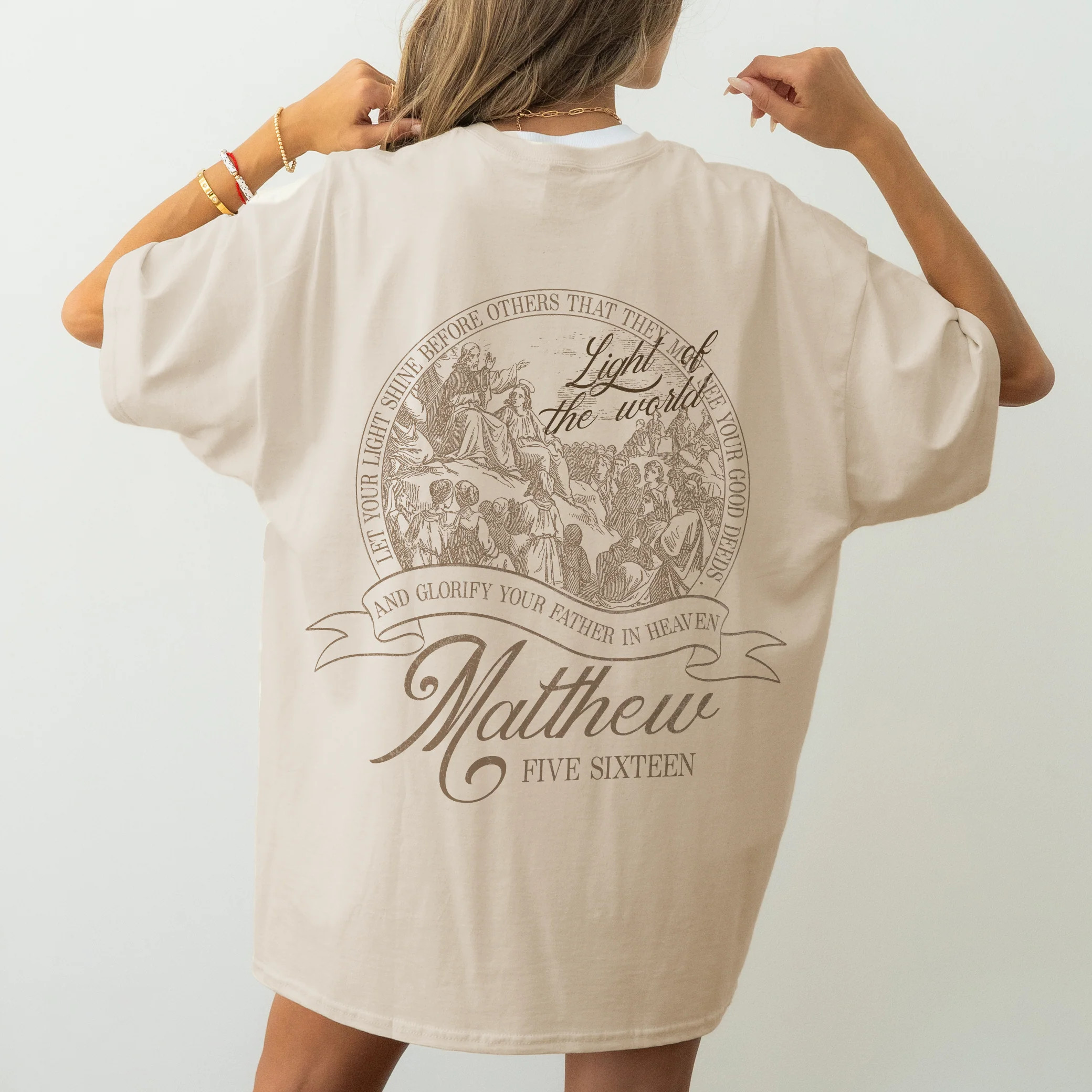 Light of the World Tee | Gods Love Overcomes