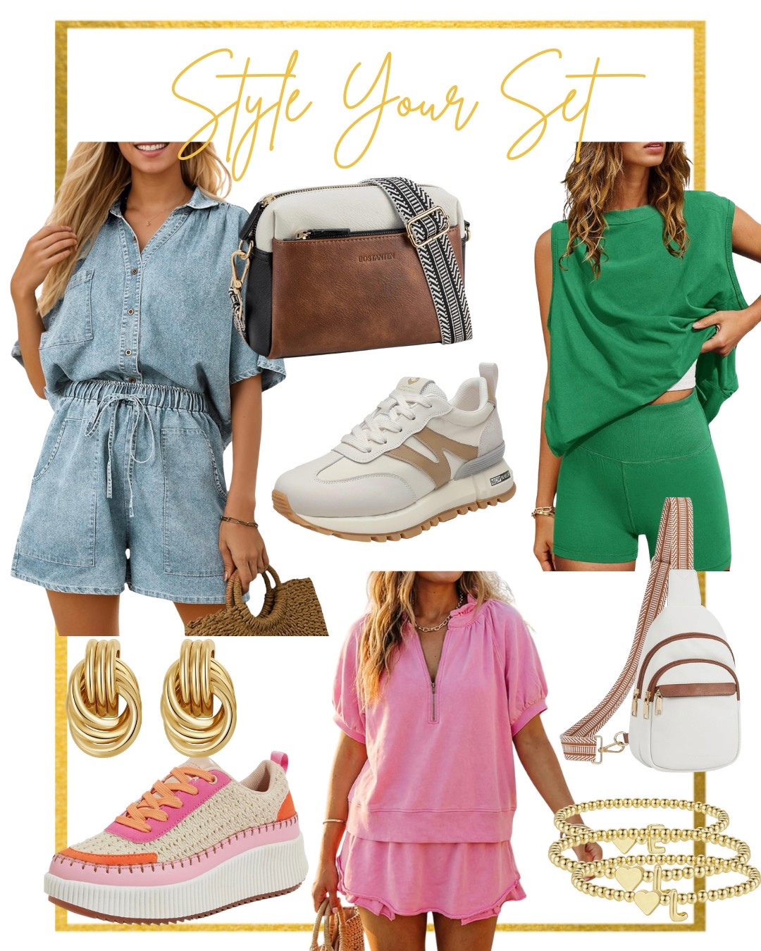 Style Your Set 
Amazon Favorites 
Summer Sets 



#LTKmomlife #LTKootd #LTKActive