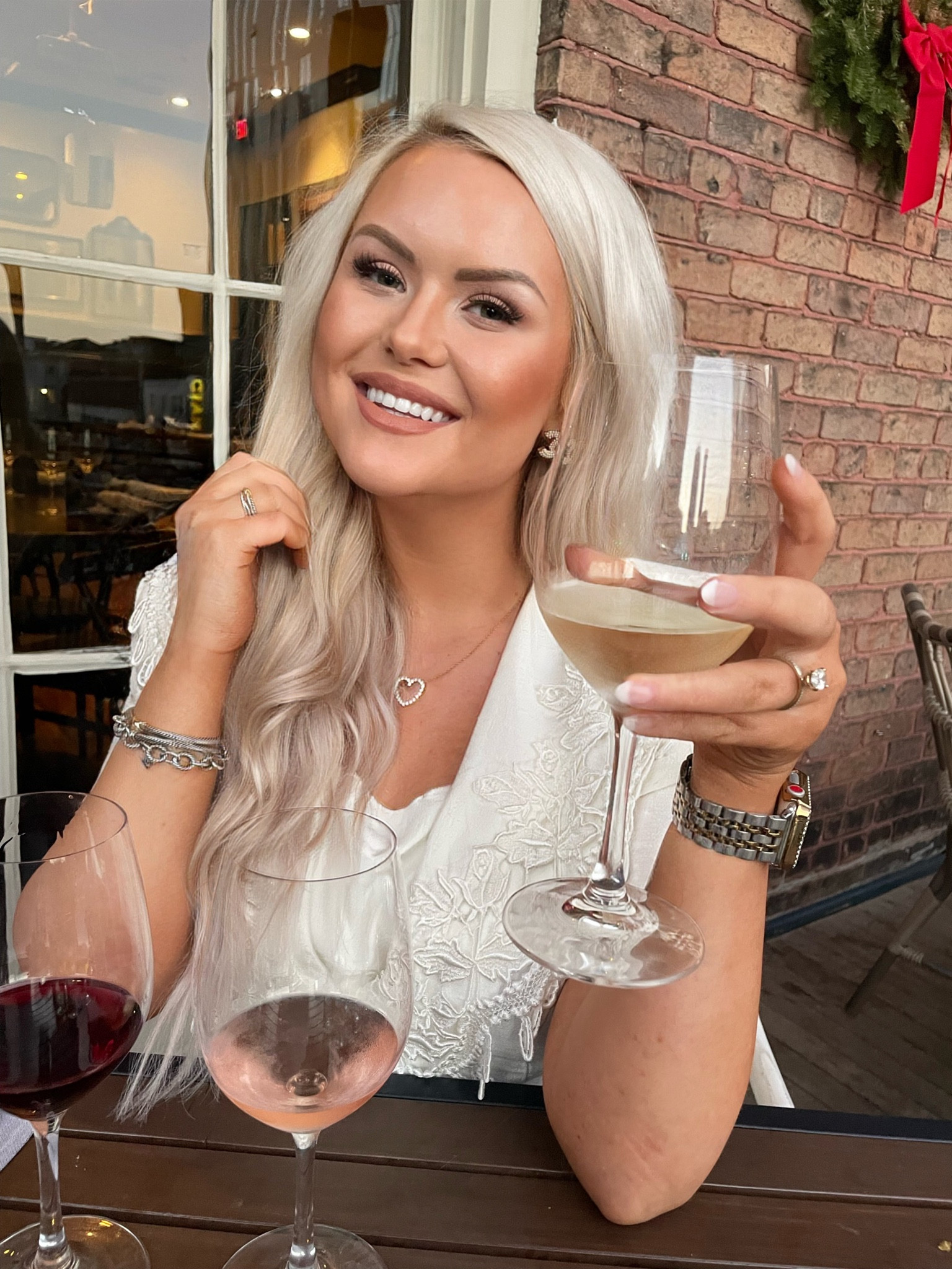wine and dine 🥂🤍🍴

this top was my Nanas from the 90s, so vintage, I love her 

#LTKfit #LTKunder100 #LTKunder50