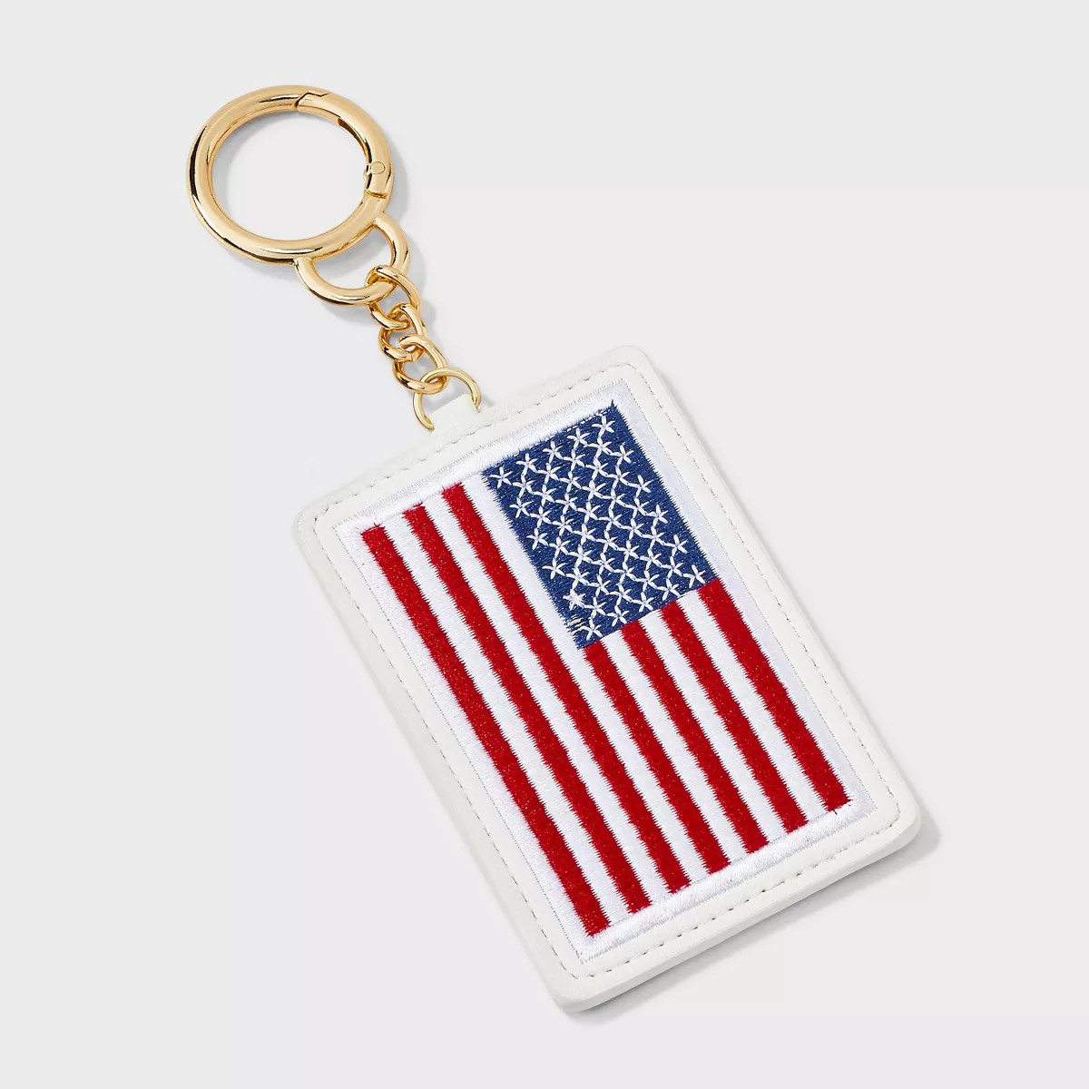 American Flag Clip On Handbag Charm - Universal Thread™ Red/ White | Target