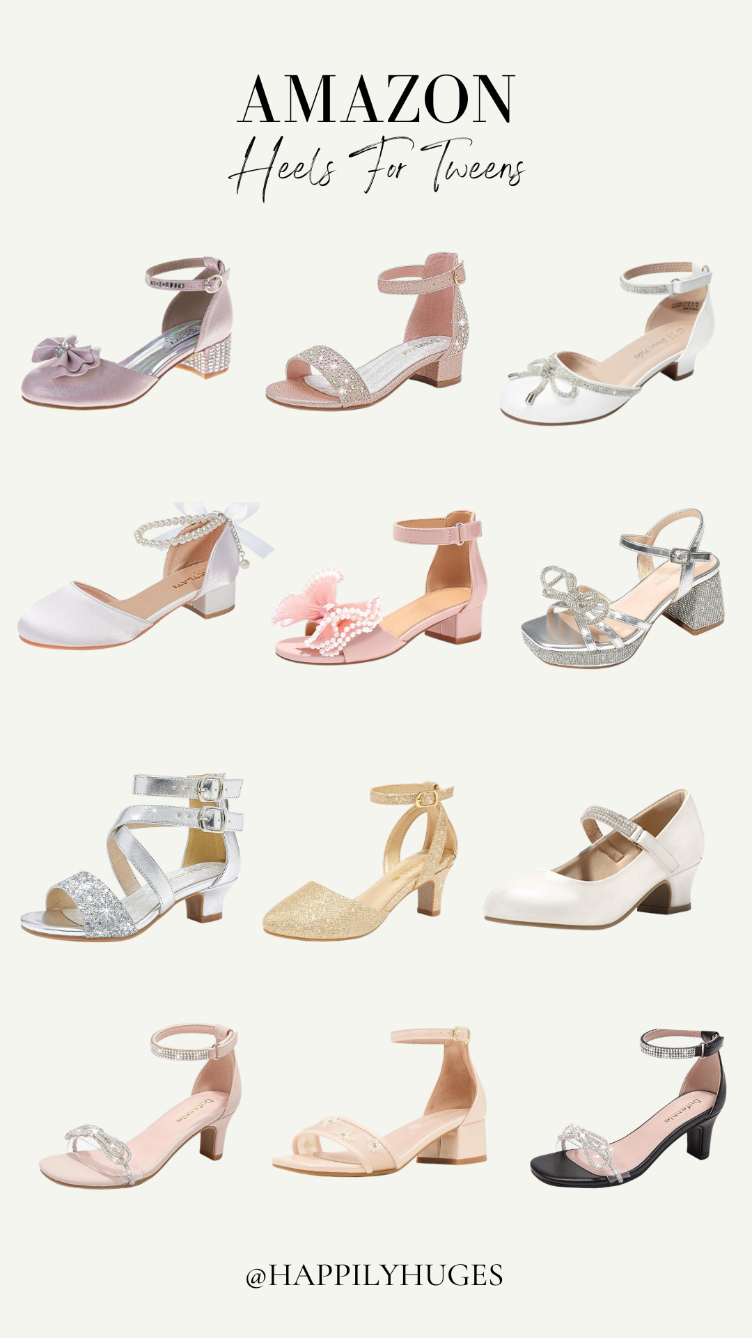 Cute heels for tweens that are perfect for every special occasion. Check these out from Amazon. 

 #LTKKids