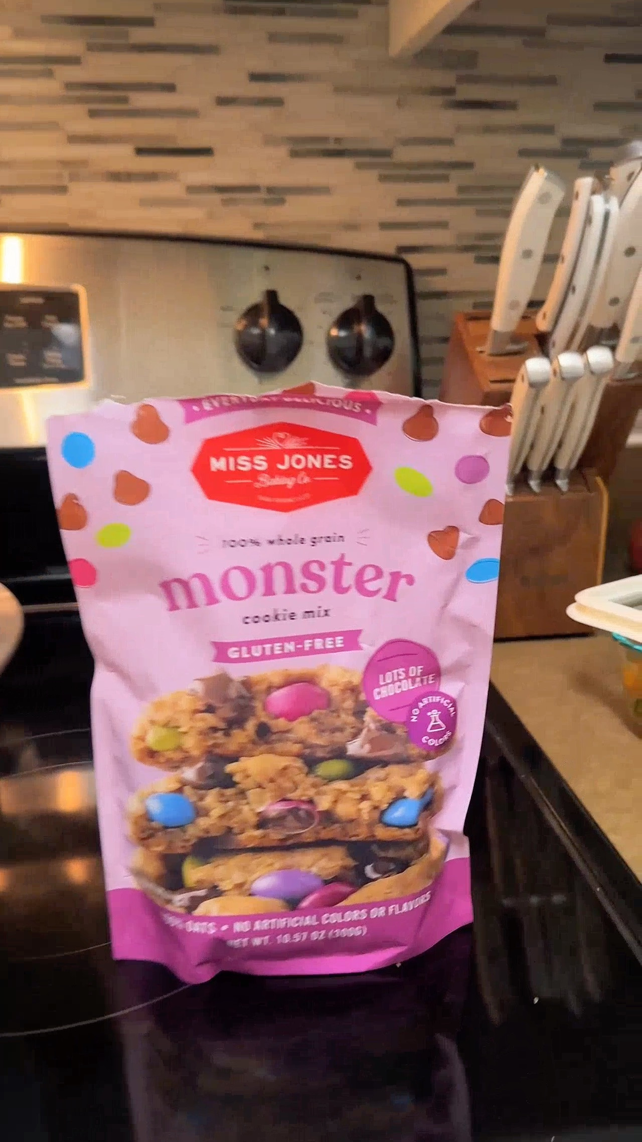 the monster cookie mix with 50% less sugar and 25% more chocolate chips that tastes like you are not missing out on anything — certified gluten free, 100% whole grain oats, naturally sweetened with no artificial flavors or colors and completely soft chewy and melt in your mouth.
#missjones #glutenfree #glutenfreecookies #lowsugar #healthybaking

miss jones baking monster cookie mix gluten free
gluten free monster cookie mix with 50% less sugar and 25% more chocolate chips, best gluten free cookie mix that tastes like a real cookie naturally sweetened 2026, certified gluten free cookie mix with 100% whole grain oats and no artificial flavors, miss jones monster cookie mix review gluten free low sugar, soft chewy melt in your mouth gluten free cookie mix that nobody will guess is gluten free 

 #LTKfoodie