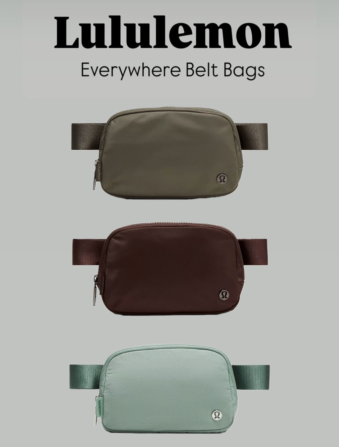 Lululemon Belt Bags on sale only $29! 🙌 loving these colors for fall 😍







#LTKFindsUnder50 #LTKSaleAlert #LTKStyleTip