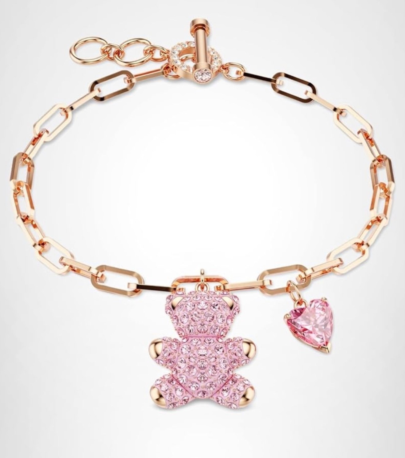 Swarovski Teddy bracelet Bear, Pink, Rose gold-tone finish

#LTKootd #LTKTravel #LTKWorkwear
