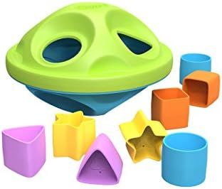 Amazon.com: Green Toys Shape Sorter, Green/Blue : Toys & Games | Amazon (US)