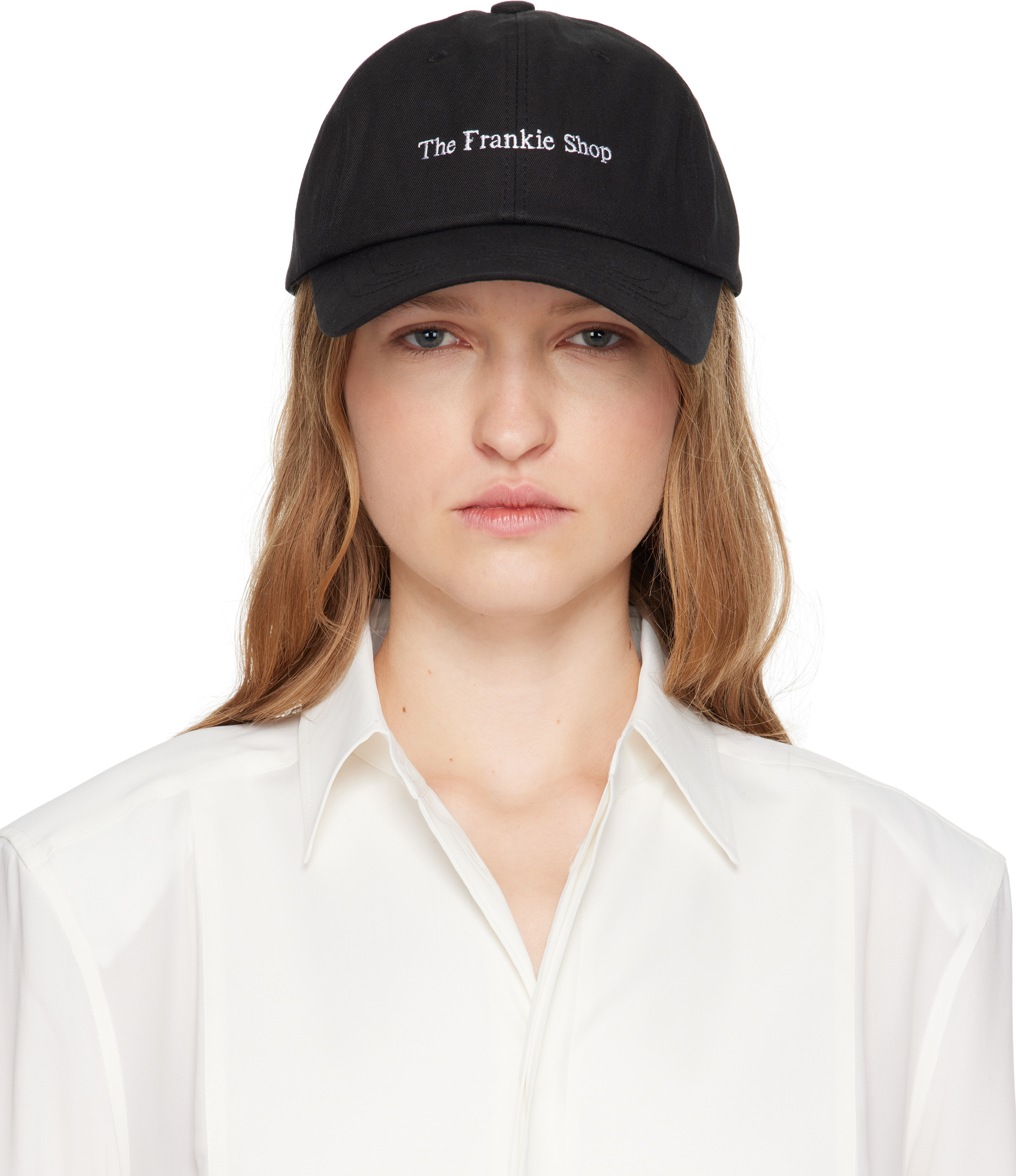 The Frankie Shop Black Baseball Cap | SSENSE