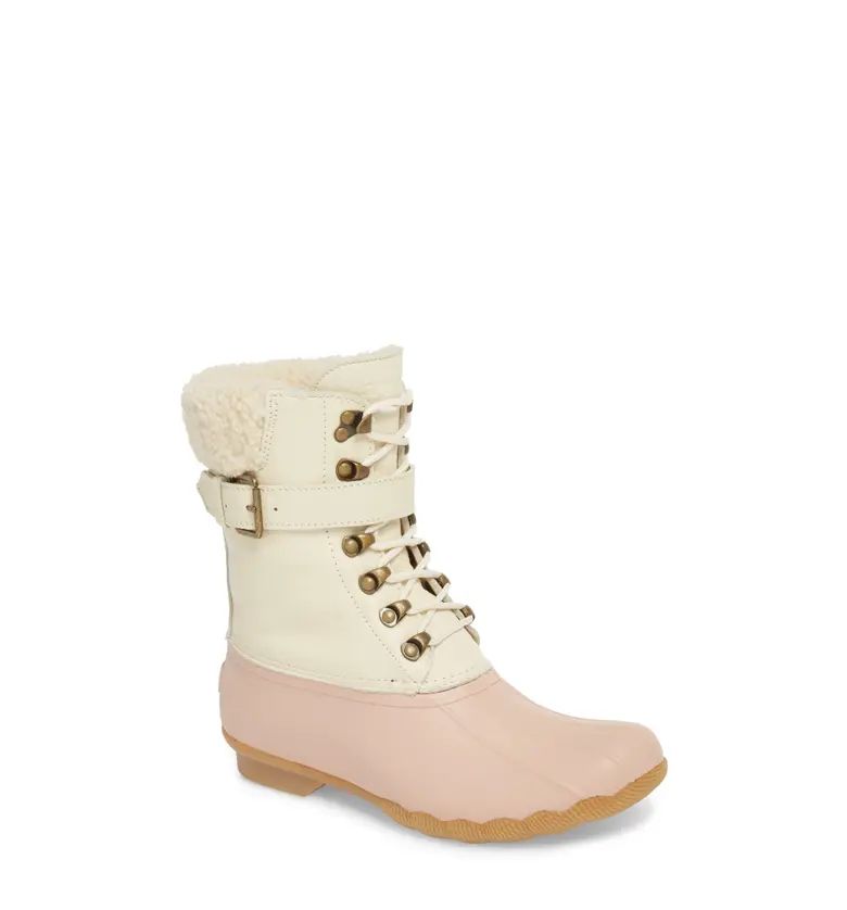 Sperry Shearwater Water-Resistant Genuine Shearling Lined Boot (Women) | Nordstrom