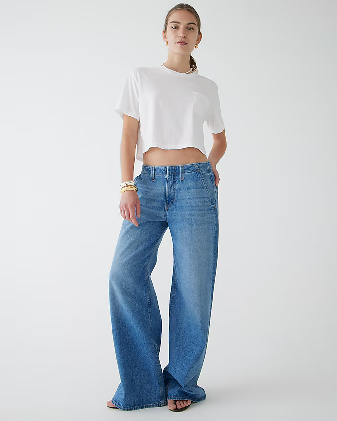 Limited-edition Point Sur puddle jean in Charlotte wash | J. Crew US