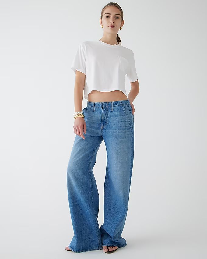 Limited-edition Point Sur puddle jean in Charlotte wash | J.Crew US