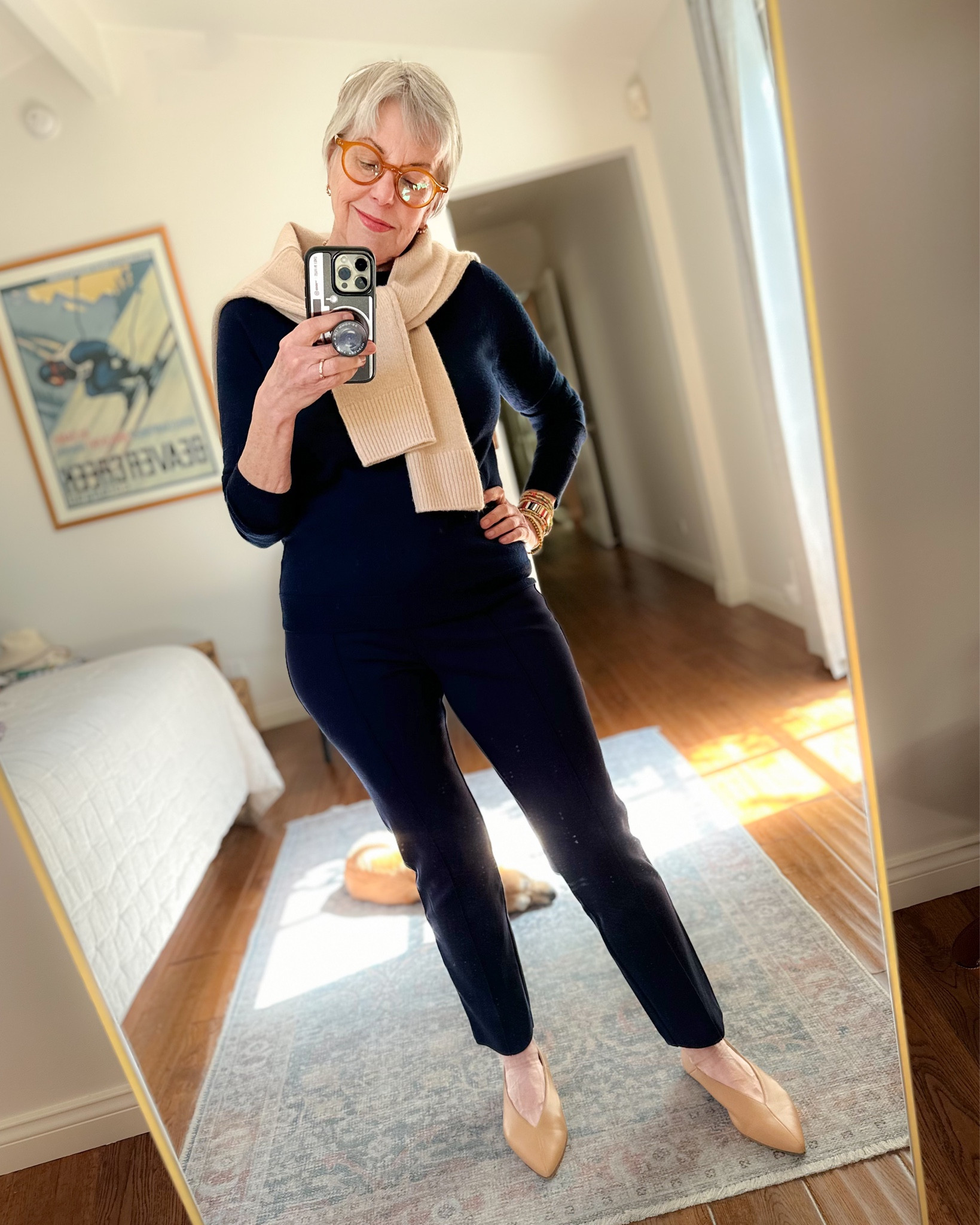 These ponte knot pants are a comfortable and polished option for travel! On sale now for a limited time...

Im wearing Petite Medium in Navy, also available in Black and Charcoal 

#LTKsalealert #LTKover40 #LTKtravel