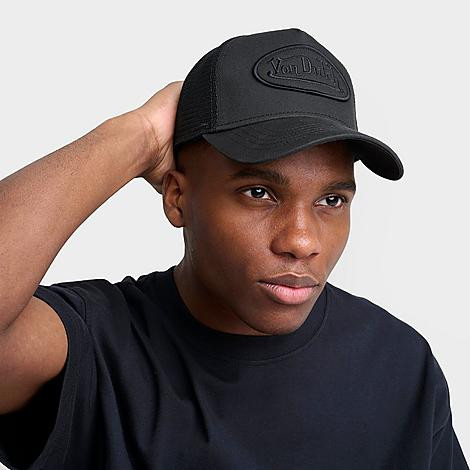 Von Dutch Staple Trucker Hat in Black | Finish Line (US)
