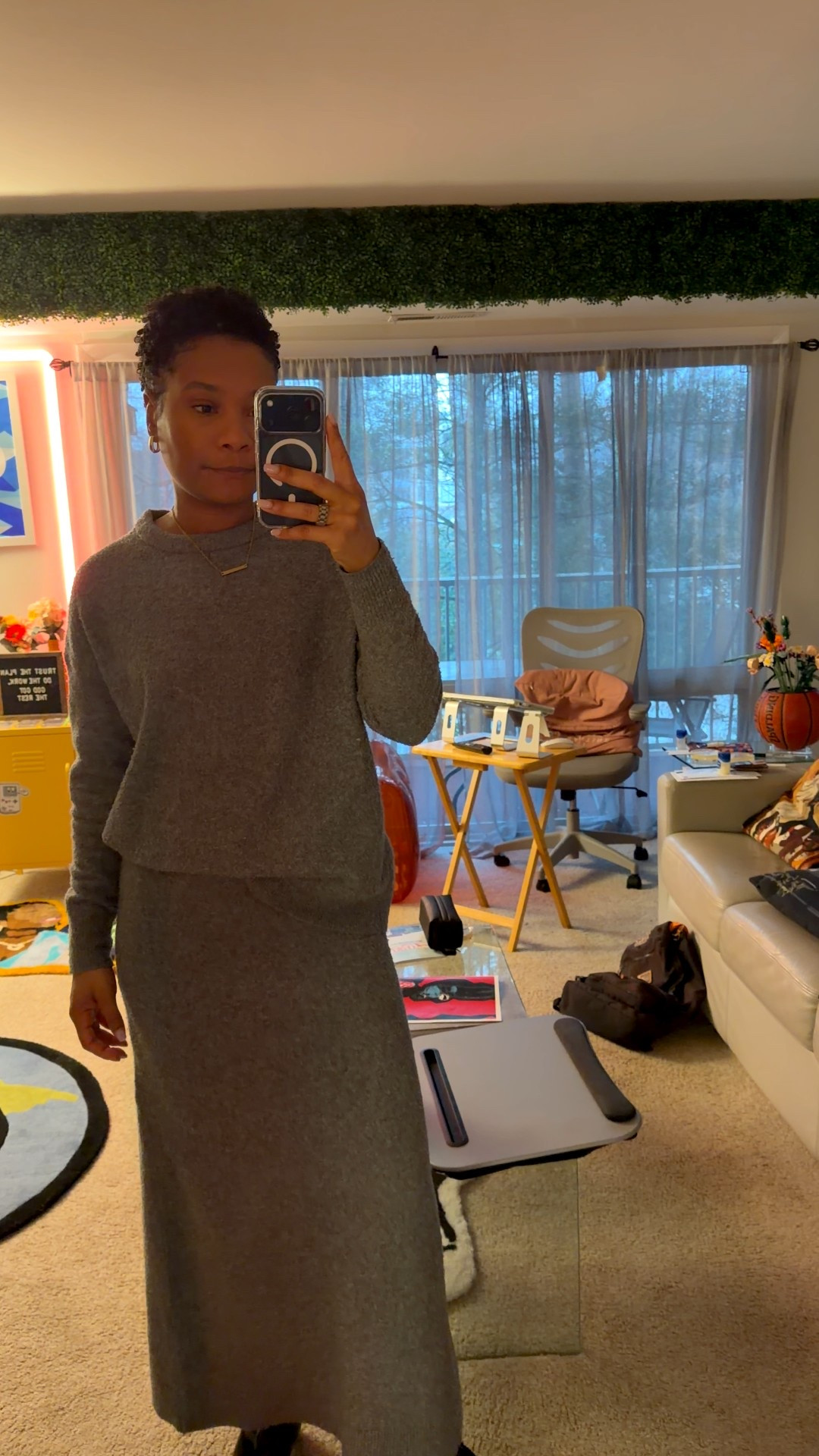 I couldn’t decide what shoe to pair with this comfy sweater set. It is a bit snowy outside so I want to be comfy and warm! 

#LTKootd #LTKdayinmylife #LTKgrwm