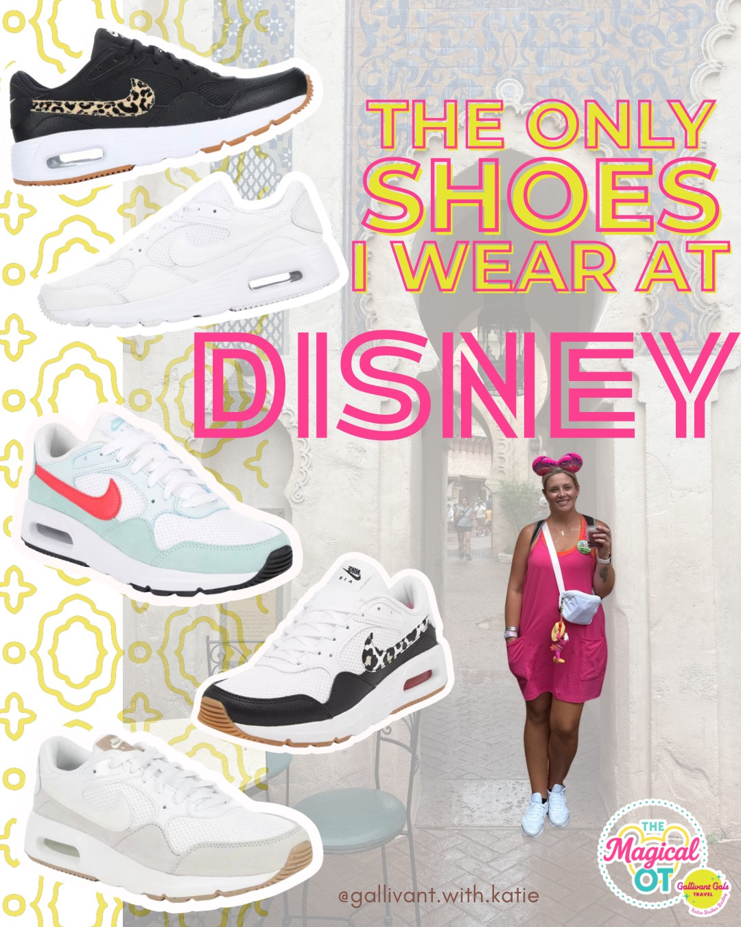 I know the topic of shoes at Disney can be a highly opinionated one, but I have found the ONLY shoe I will ever wear (outside of maybe Birkenstocks to the pool) at the Disney parks! Nike Air Max SC for the win! 🏆 🙌✨

#LTKgrwm #LTKTravel #LTKActive