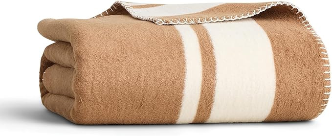 Preston Lane Highrise Throw Blanket – 50" x 70", Premium Cotton-Blend, Soft and Fluffy Throw fo... | Amazon (US)