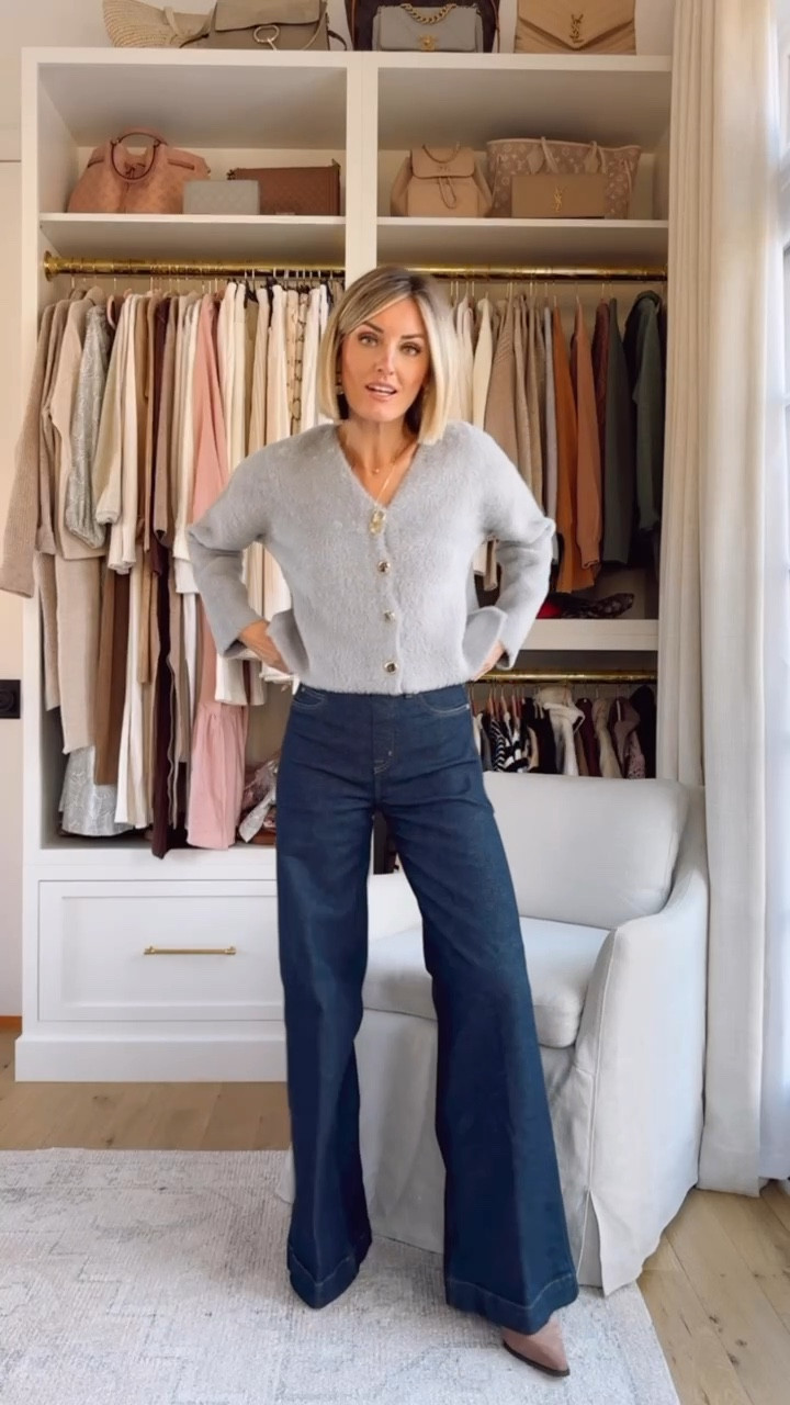 These jeans are currently on major sale! I love wash & fit! They are 30% off plus and an additional 10% with code: EXTRA10

Loverly Grey, Spanx denim 

#LTKSaleAlert #LTKCyberWeek #LTKStyleTip