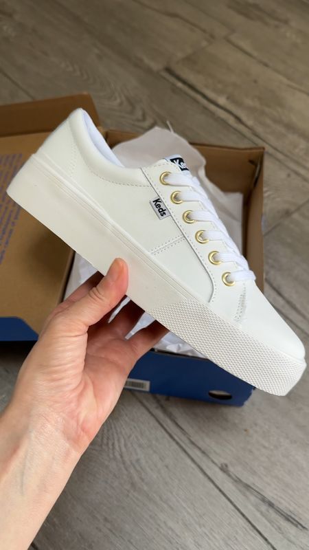 Favorite summer white sneakers! True to size 
