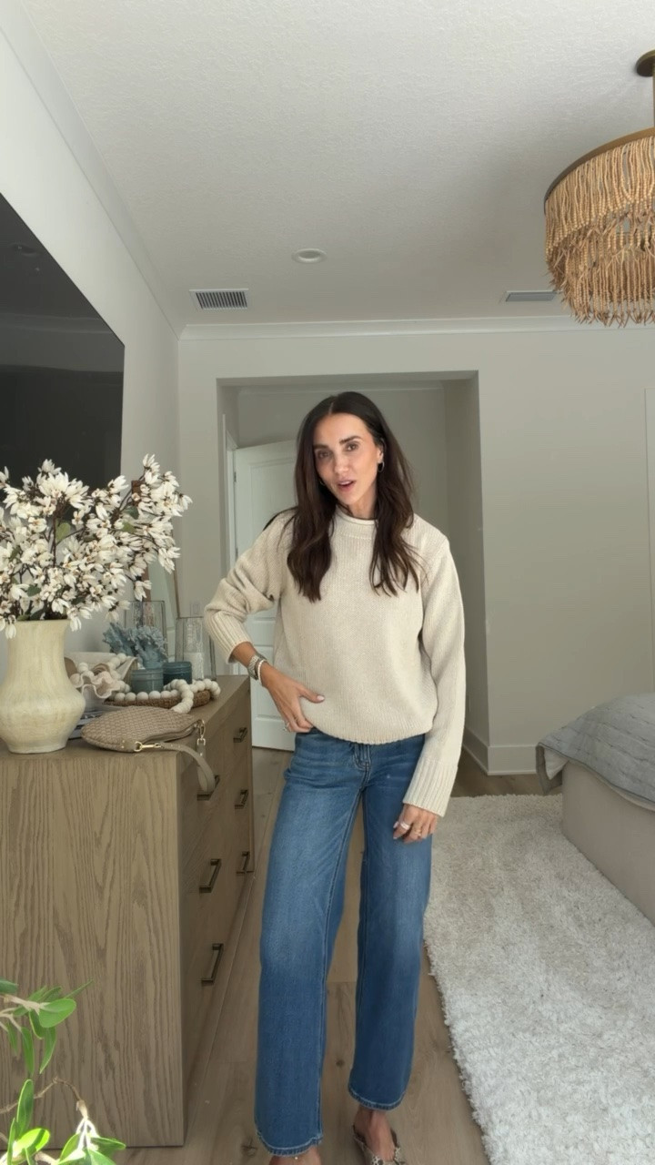 Two organic cotton sweaters that make easy everyday fall staples, classic, cozy, and perfect with jeans. Striped sweater size S, beige size M (size up).


organic cotton sweater, striped fall sweater, neutral fall sweater, crew neck sweater, beige knit sweater, casual fall outfit, fall sweater outfit, everyday fall style, classic knitwear, early fall outfit

#LTKSaleAlert #LTKOver40