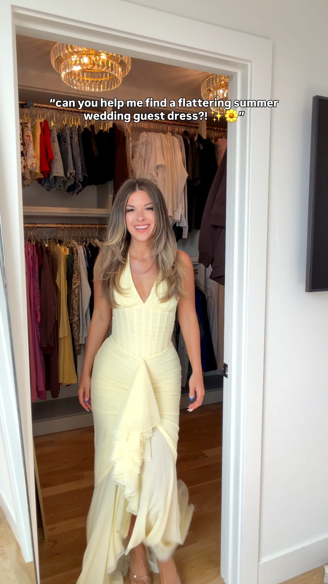 Yellow wedding guest and formal black tie event dress for summer 🌼

sizing:
i'm 5'4" and typically wear a small/2

One shoulder
Wedding guest
Formal event
Special occasion
Black tie
Summer dress
Wedding accessories

#LTKootd #LTKgrwm #LTKWedding