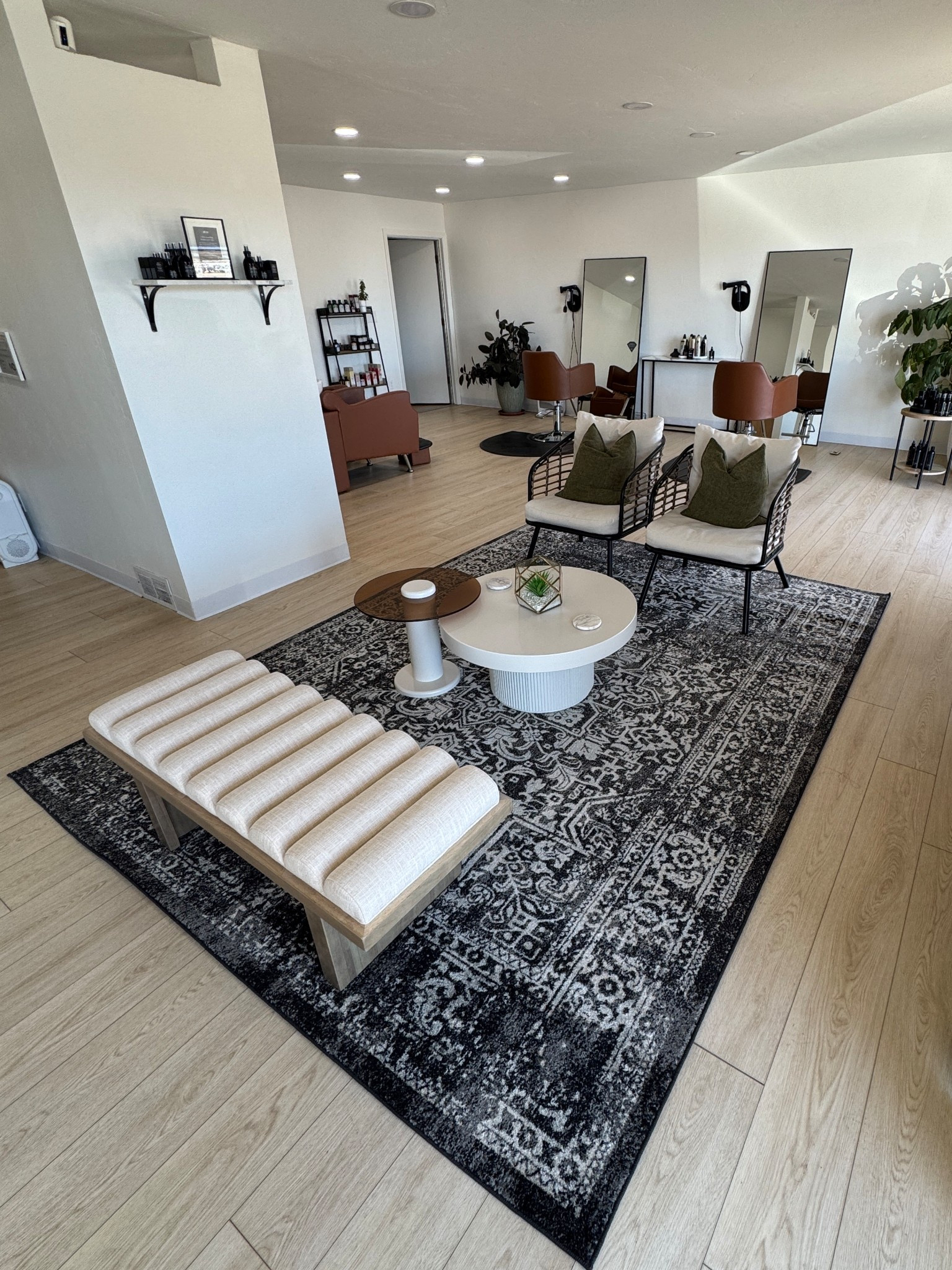 Salon decor, waiting area. 

#LTKHome #LTKStyleTip