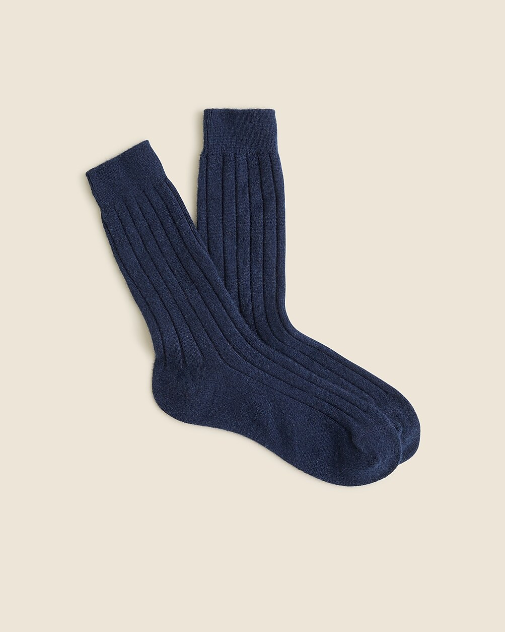 Ribbed cashmere-blend socks | J. Crew US