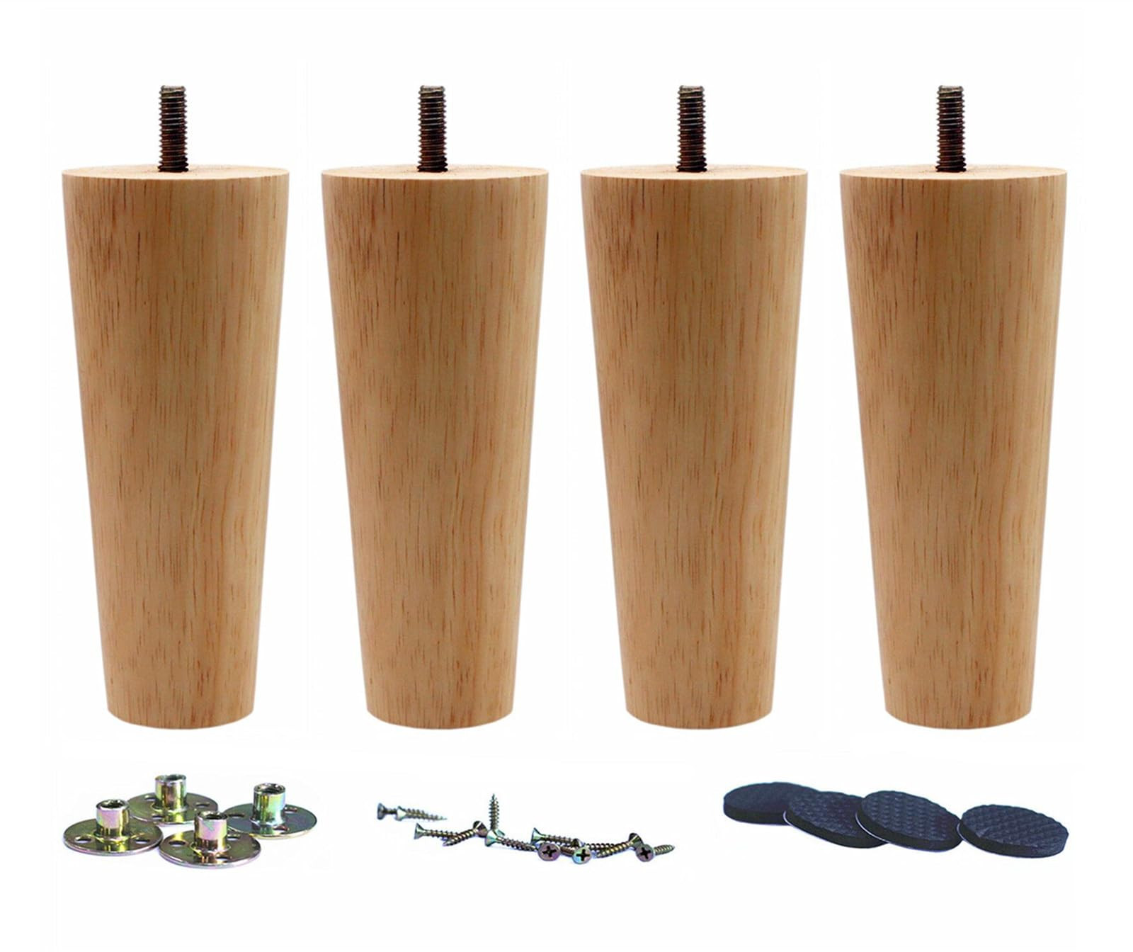 WEICHUAN Round Solid Wood Replacement Sofa Couch Chair Ottoman Loveseat Coffee Table Cabinet Furn... | Amazon (US)