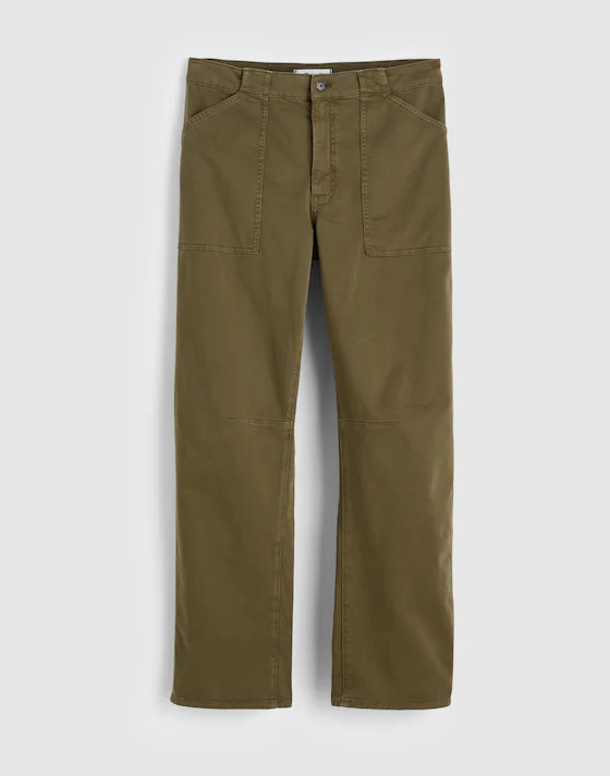 The Darted Barrel-Leg Utility Pant | Madewell