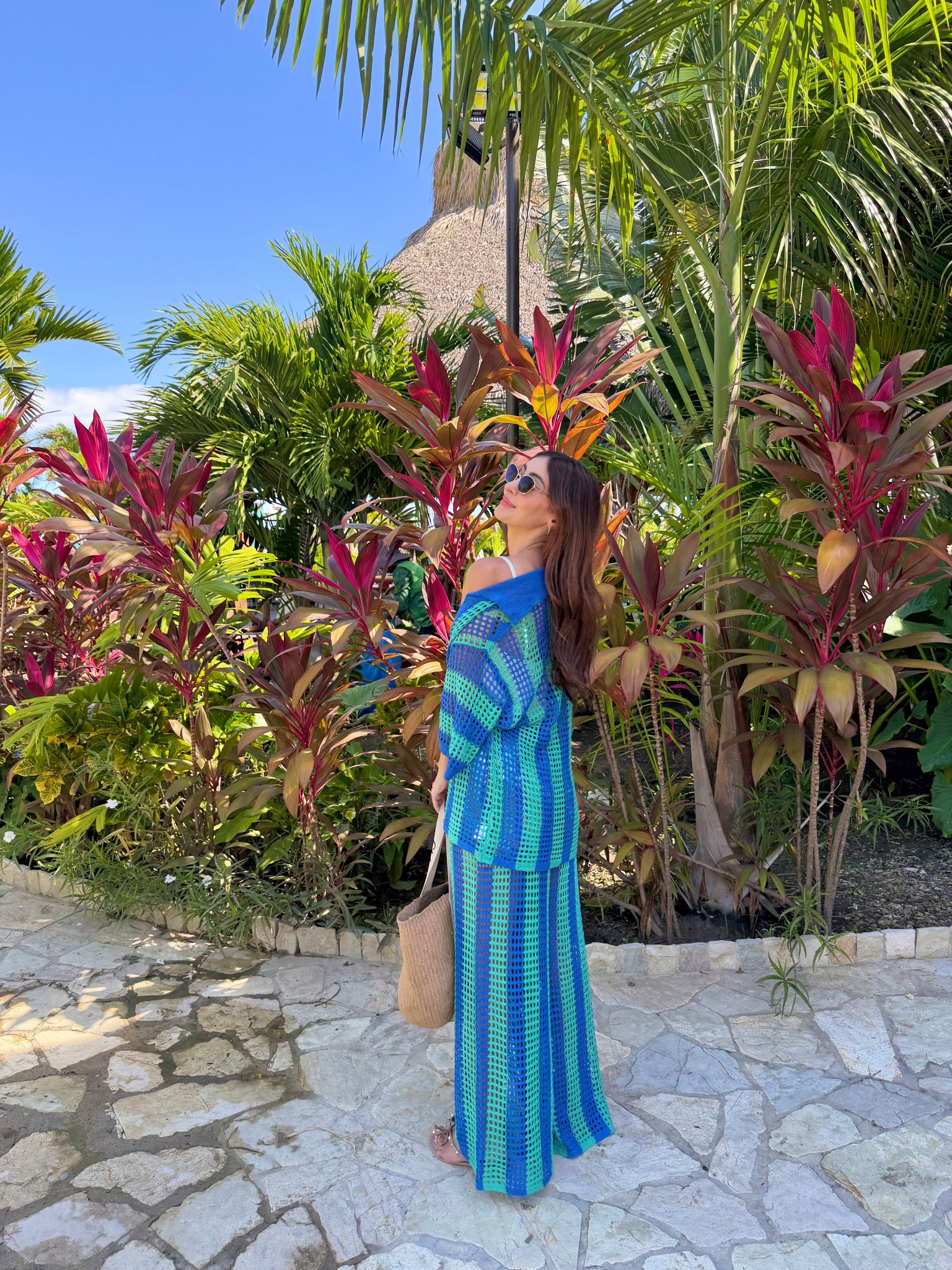 Swimsuit cover up set! Perfect for the Caribbean! 

Beach vacation Outfit, purse, beach bag, swimsuit, ￼￼

#LTKSaleAlert #LTKootd #LTKSwim