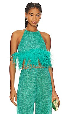 Lumiere Plumage Necklace Top
                    
                    Oseree | Revolve Clothing (Global)