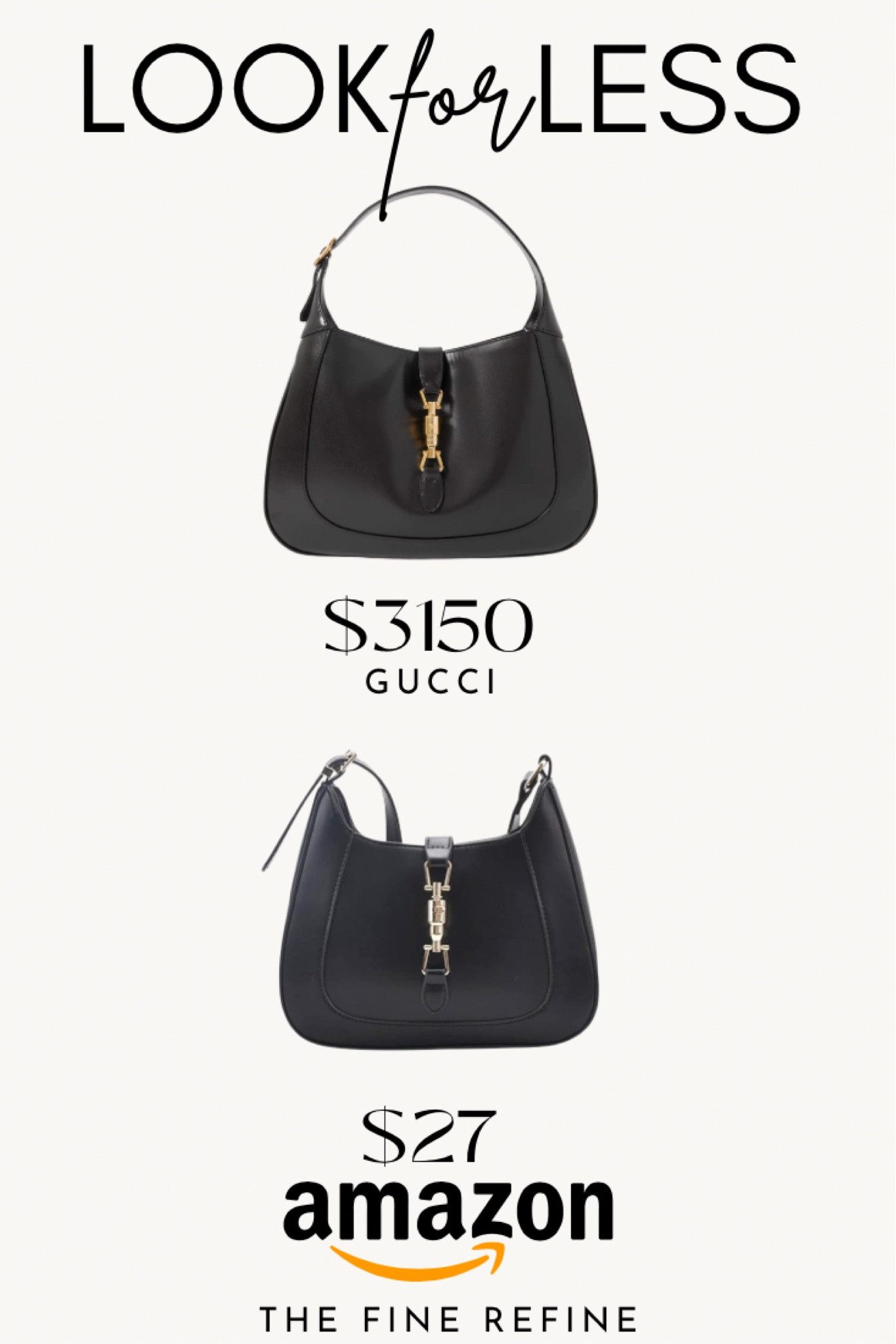 This Gucci Look-alike purse gives you the elevated look without the price tag. 

#LTKfindsunder50 #LTKitbag #LTKsalealert