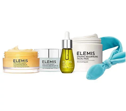 ELEMIS Core 4 Best Sellers Collection with Headband - QVC.com | QVC
