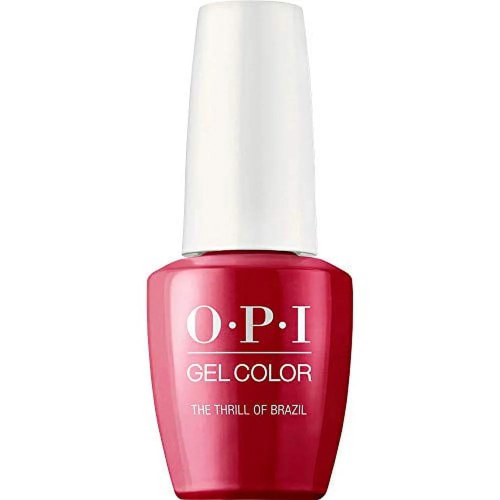 OPI GelColor, The Thrill of Brazil, Red Gel Nail Polish, 0.5 fl oz | Walmart (US)