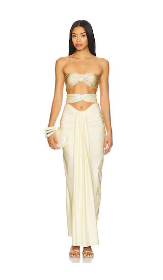 Baobab Giselle Dress in Ivory. - size L | Revolve Clothing (Global)
