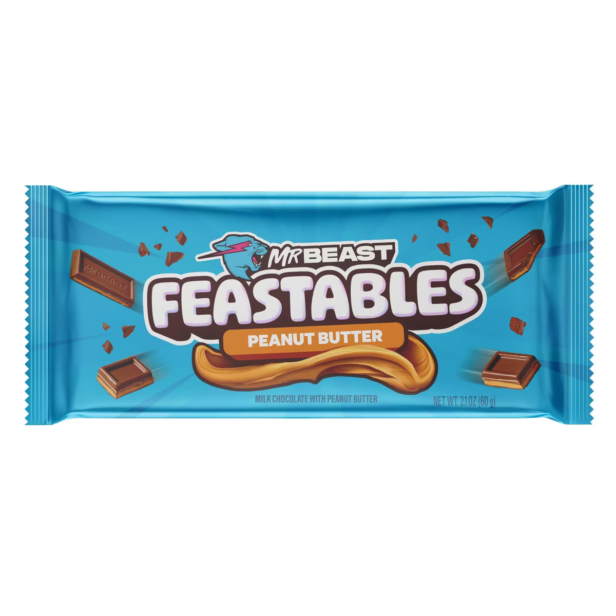 MrBeast Candy Bar - Milk Chocolate Peanut Butter - 2.11oz | Target