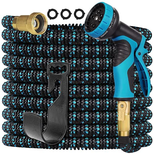 Gardguard 25ft Garden Hose Expandable: Expandable Water Hose with Durable 3-Layers Latex and 10 Func | Amazon (US)