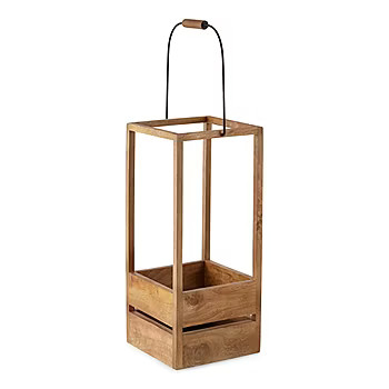 Linden Street Mango Wood Lantern Decorative Lantern Collection | JCPenney