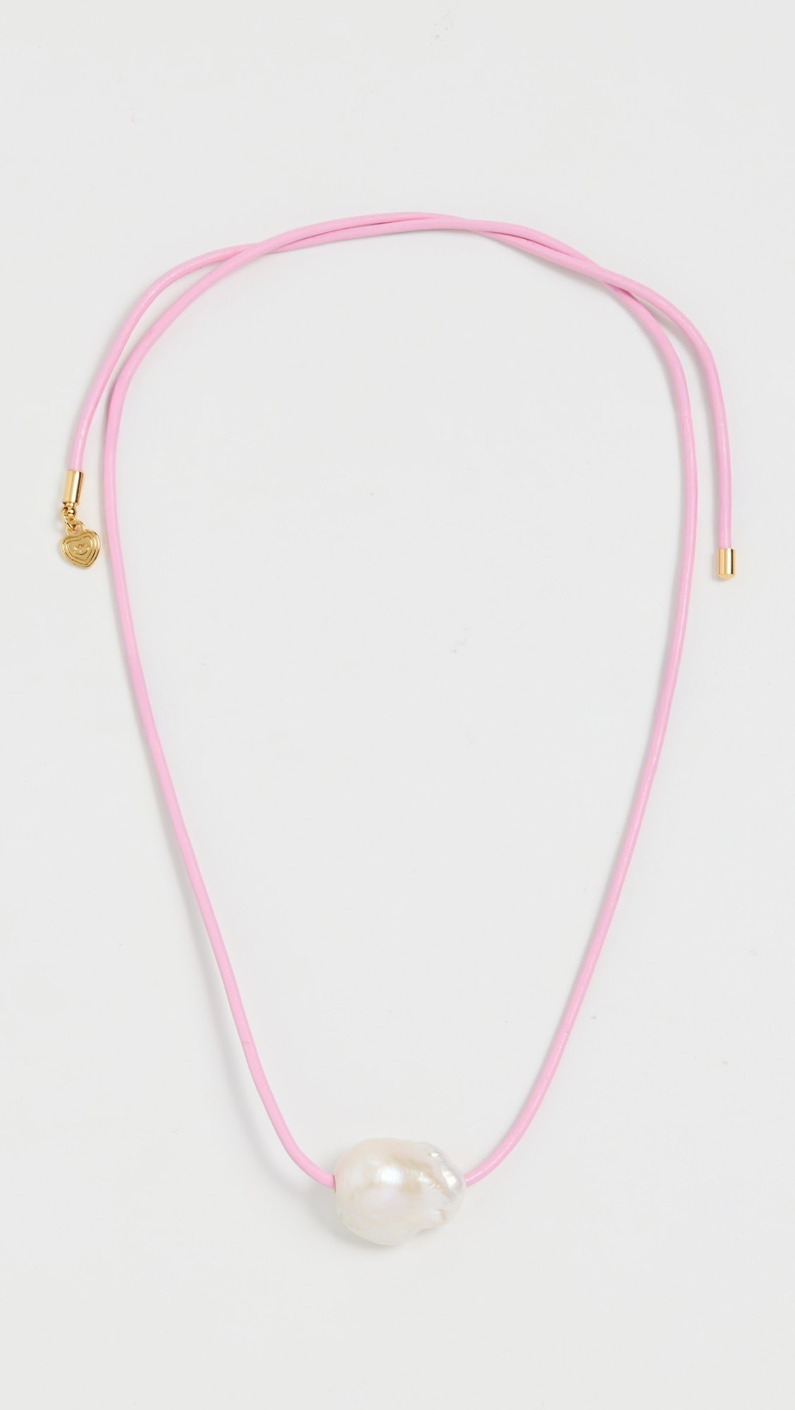 Ballet Pink Pearl Cord Necklace | Shopbop