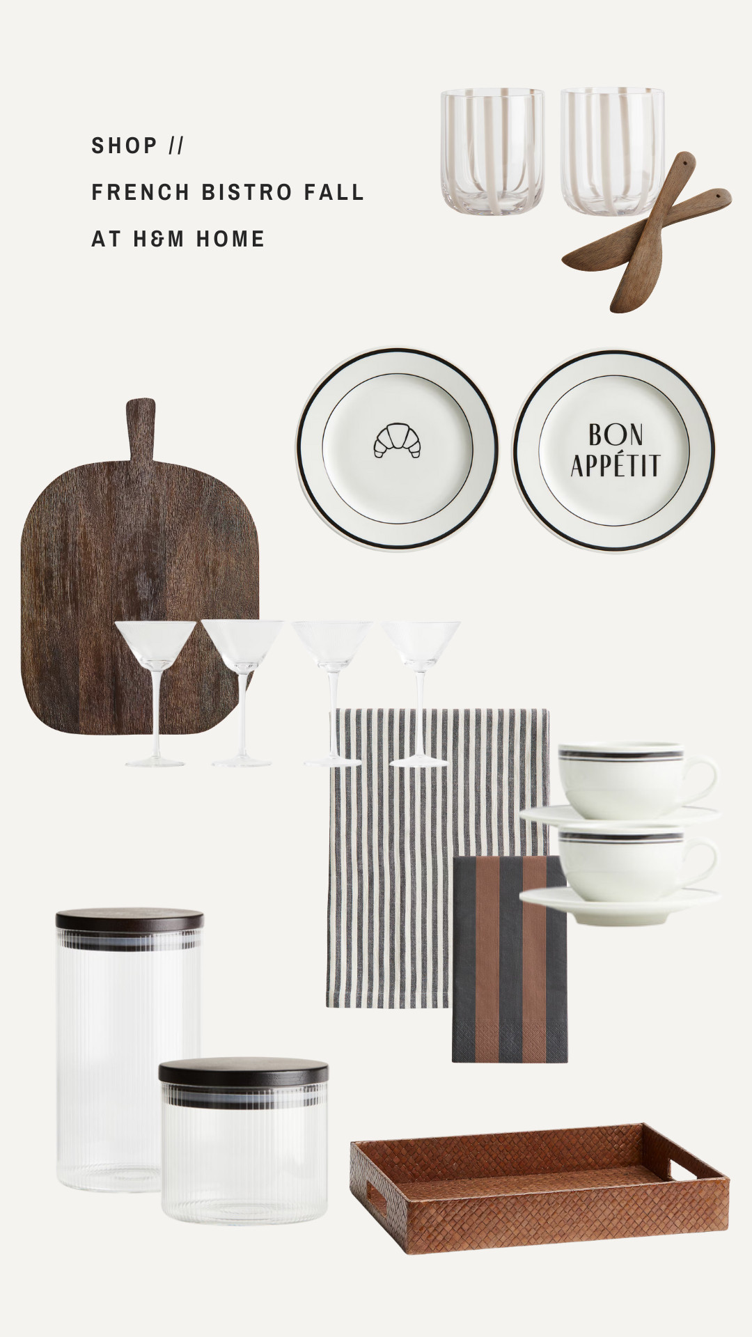 Take your kitchen from caffeine to cocktail hour with my favourites french bistro inspired finds from H&M home! 

 #LTKcanada #LTKsale #LTKcasa