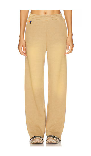 Essential Wide Leg Pocket Sweatpant in Faded Tan | Revolve Clothing (Global)