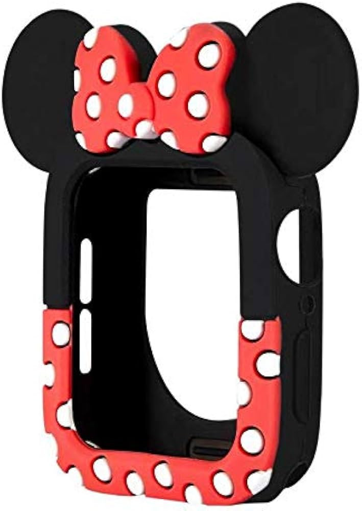 Lovely Cartoon Mouse Ears TPU Protective Cover for I Watch 40mm 44mm, Soft Silicone Protector Bum... | Amazon (US)