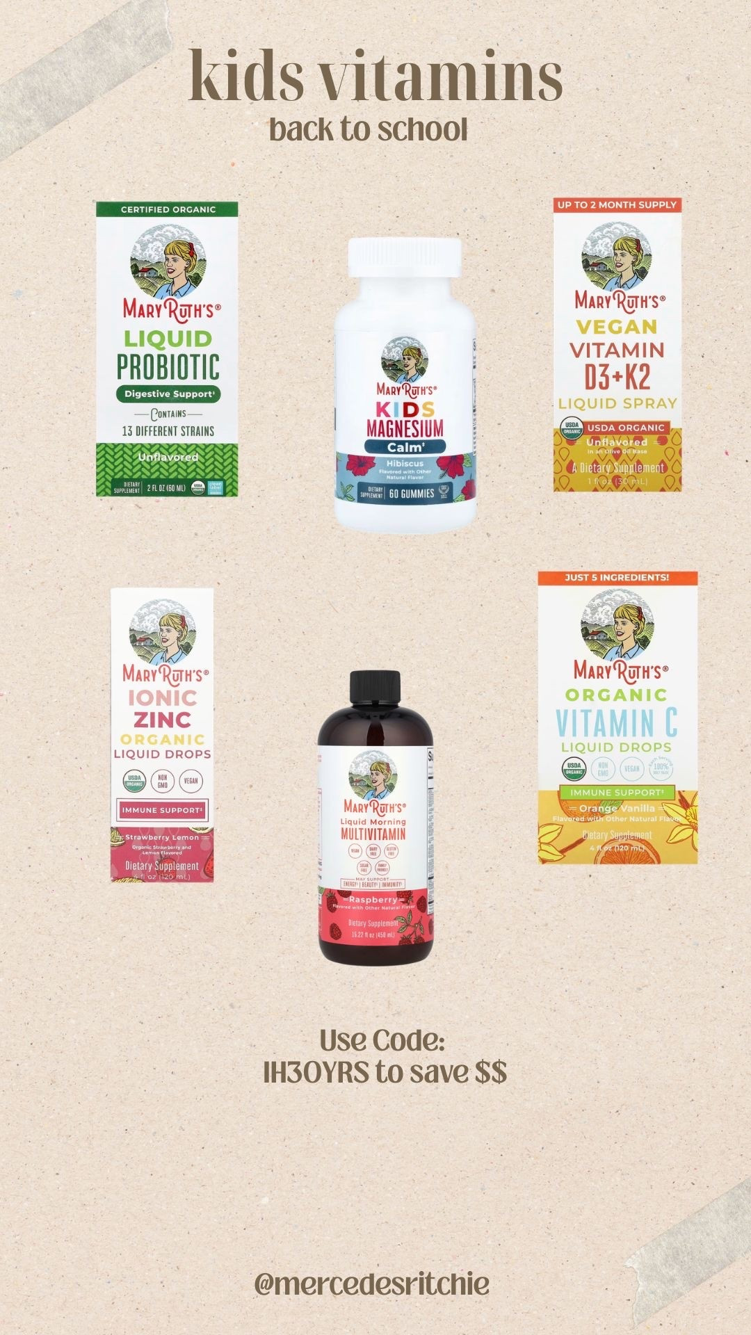 Kids vitamins 
Back to school vitamins
Mary Ruth kids vitamins

#LTKcanada #LTKfamily #LTKkids