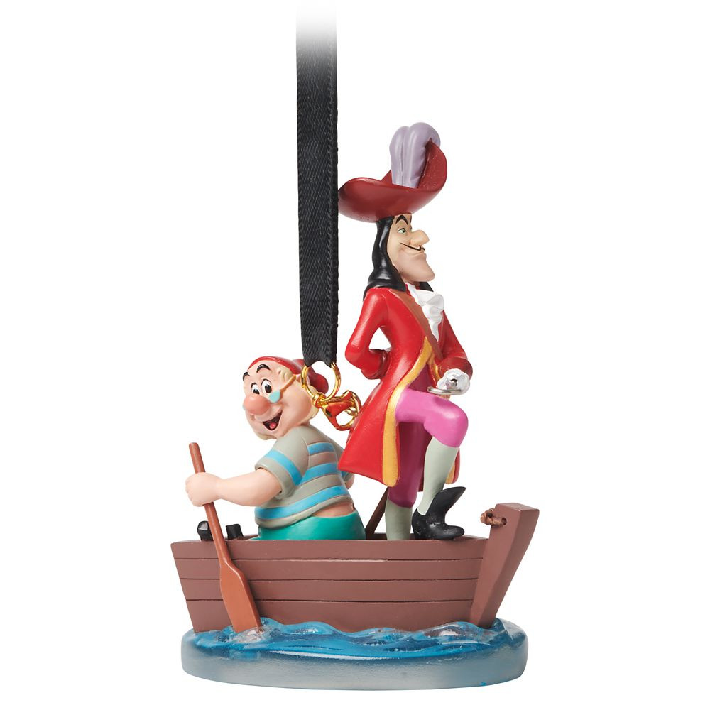 Captain Hook and Mister Smee Sketchbook Ornament – Peter Pan | Disney Store